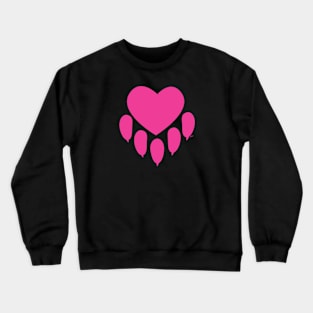 Valentine Heart Paw (Down) Crewneck Sweatshirt